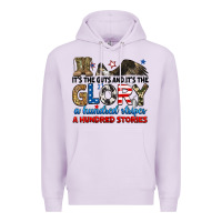 Lilac it's the guts and it's the glory a hundred stories Premium Hoodie - RanaPortraitStore