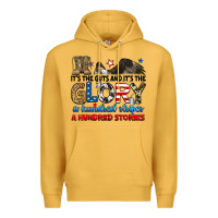 Mustard it's the guts and it's the glory a hundred stories Premium Hoodie - RanaPortraitStore