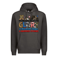 Smoke it's the guts and it's the glory a hundred stories Premium Hoodie - RanaPortraitStore