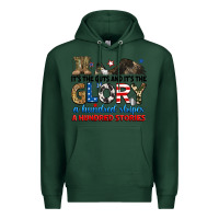 Sports Green it's the guts and it's the glory a hundred stories Premium Hoodie - RanaPortraitStore