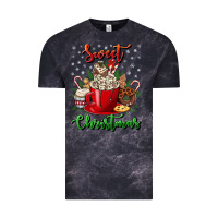 Cloud Black Sweet christmas Vintage Tee - NancyCooperArtShop