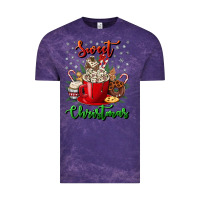 Cloud Purple Sweet christmas Vintage Tee - NancyCooperArtShop