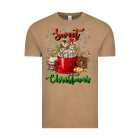 Vintage Coffee Sweet christmas Vintage Tee - NancyCooperArtShop