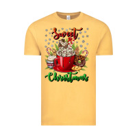 Vintage Mustard Sweet christmas Vintage Tee - NancyCooperArtShop