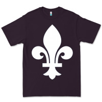 Plum vintage quebec hockey   retro nordiques fleur de lis Premium Tee - tuanDangUi