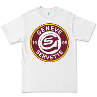 White geneve servette hc swiss ice hockey sports fans gshc geneva switzerlan Premium Tee - tuanDangUi