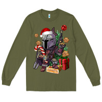 Army Green Christmas gnome Long Sleeve Tee - CowGirlArtShop