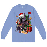 Colony Blue Christmas gnome Long Sleeve Tee - CowGirlArtShop