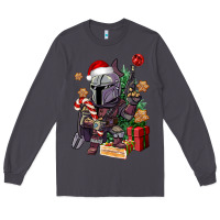 Smoke Christmas gnome Long Sleeve Tee - CowGirlArtShop
