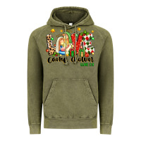Vintage Olive love came down luke 2 11 Vintage Hoodie - texasbilliewilder
