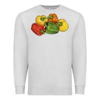 Dove Grey Peppers Premium Sweatshirt - LillyAllenDesigns