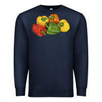 Navy Peppers Premium Sweatshirt - LillyAllenDesigns
