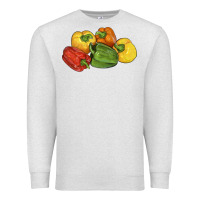 Oatmeal Heather Peppers Premium Sweatshirt - LillyAllenDesigns
