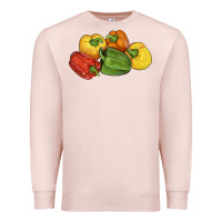 Pale Pink Peppers Premium Sweatshirt - LillyAllenDesigns