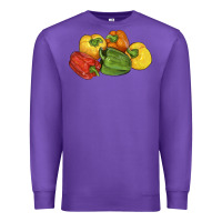 Purple Peppers Premium Sweatshirt - LillyAllenDesigns