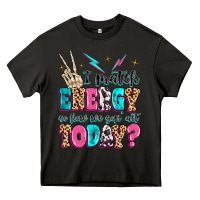 Asphalt i match energy so how we gon' act today Heavy Core Tee - MaliasSmallBusiness