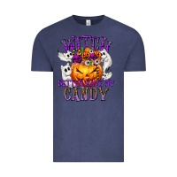 Vintage Denim Witch Better Have My Candy Vintage Tee - texasbilliewilder