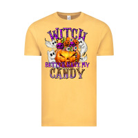 Vintage Mustard Witch Better Have My Candy Vintage Tee - texasbilliewilder