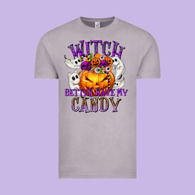 Witch Better Have My Candy Vintage Tee Designed By Texasbilliewilder