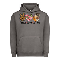 Pigment Tornado peace love coffee Urban Hoodie - BarkalooDesign