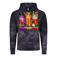 Cloud Black hallothanksmas coffee cups Vintage Hoodie - texasbilliewilder