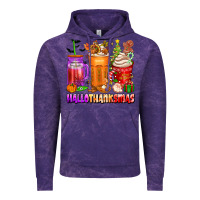 Cloud Purple hallothanksmas coffee cups Vintage Hoodie - texasbilliewilder
