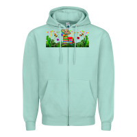 Seafoam pinata libbey glass Zipper Hoodie - BundleAndBundleShop