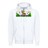 White pinata libbey glass Zipper Hoodie - BundleAndBundleShop
