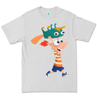 Dove Grey phineas and perry Premium Tee - tuanDangUi