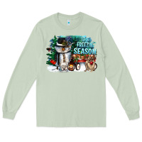 Matcha its freezin season Long Sleeve Tee - CowGirlArtShop