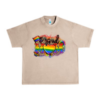 French Oak Proud Mom leopard Urban Heavy Tee - NancyCooperArtShop