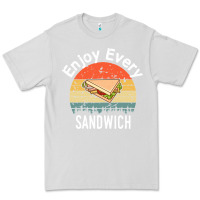 Dove Grey enjoy every sandwich   sandwich gift   sandwich lover   funny gift ide Premium Tee - tuanDangUi