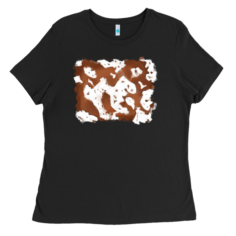 Cowhide Ladies Tee by RanaPortraitStore | Teevron