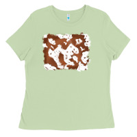 Matcha cowhide Ladies Tee - RanaPortraitStore