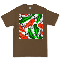Cacao soccer shoes seamless pattern Premium Tee - BundleAndBundleShop