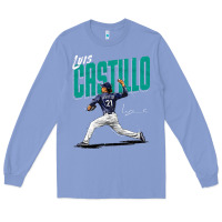 Colony Blue luis castillo seattle baseball Long Sleeve Tee - tuanDangUi