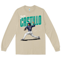 Mushroom luis castillo seattle baseball Long Sleeve Tee - tuanDangUi