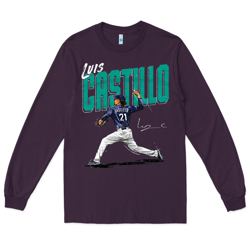 Luis Castillo Seattle Baseball Long Sleeve Tee by tuanDangUi | Teevron