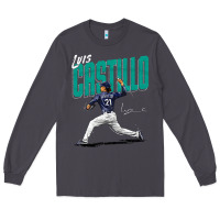 Smoke luis castillo seattle baseball Long Sleeve Tee - tuanDangUi