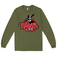 Army Green mudville nine baseball Long Sleeve Tee - tuanDangUi
