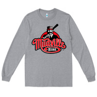 Heather Grey mudville nine baseball Long Sleeve Tee - tuanDangUi