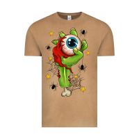 Vintage Camel Zombie Hand with Eyeball Vintage Tee - texasbilliewilder