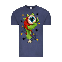 Vintage Denim Zombie Hand with Eyeball Vintage Tee - texasbilliewilder