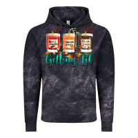 Cloud Black Candles with Fall Getting Lit Vintage Hoodie - texasbilliewilder