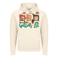Vintage Artic Candles with Fall Getting Lit Vintage Hoodie - texasbilliewilder