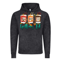 Vintage Black Candles with Fall Getting Lit Vintage Hoodie - texasbilliewilder