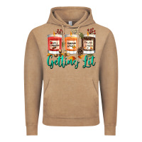 Vintage Coffee Candles with Fall Getting Lit Vintage Hoodie - texasbilliewilder
