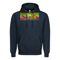 Navy one spooky nurse 15 oz mug Zipper Hoodie - BundleAndBundleShop