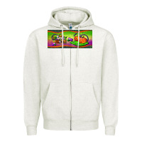 Oatmeal Heather one spooky nurse 15 oz mug Zipper Hoodie - BundleAndBundleShop