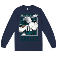 Navy Awesome Philadelpia Eagle's Fc Long Sleeve Tee - tuanDangUi